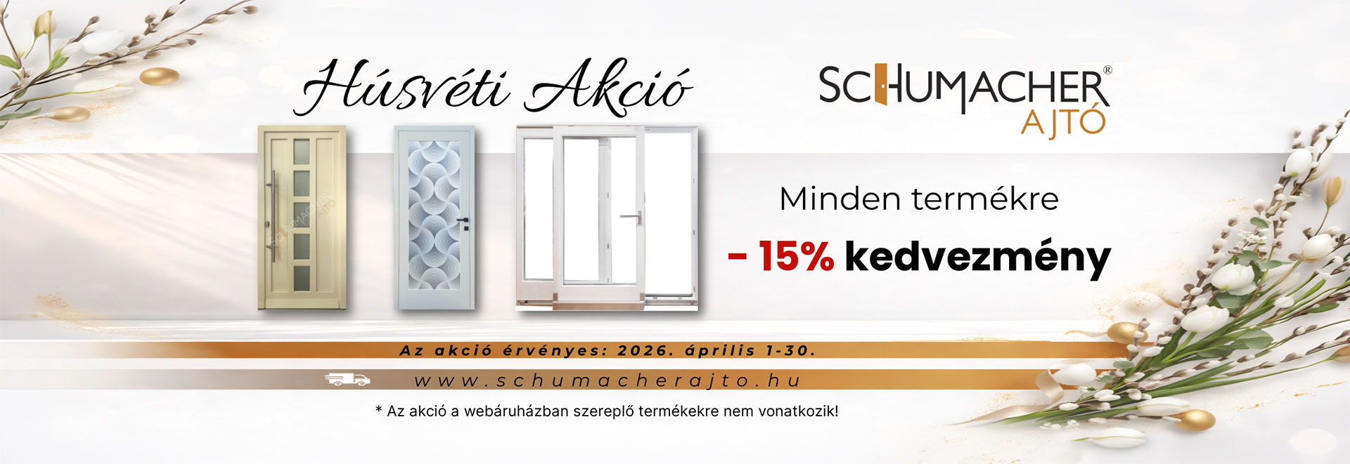 schumacher ajto husveti akcio 2026